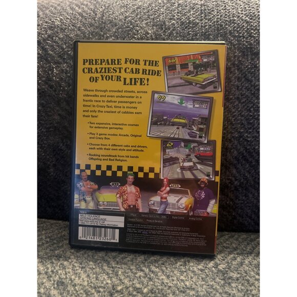 Playstation 2 Crazy Taxi Greatest Hits CIB PS2 Video Game V3 - Picture 2 of 4